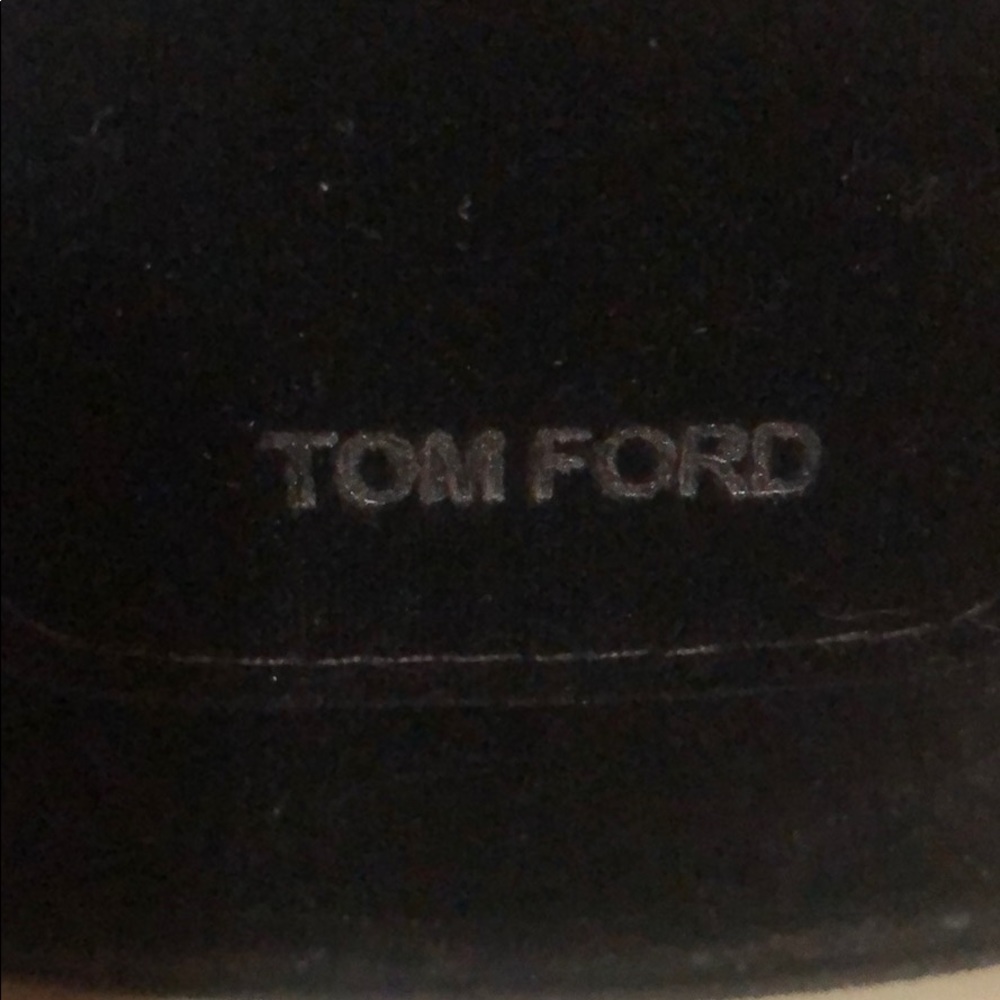 Large velvet Tom Ford sunglass case